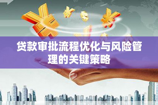 美兰贷款审批流程优化与风险管理的关键策略
