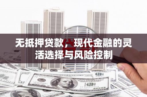 美兰无抵押贷款，现代金融的灵活选择与风险控制