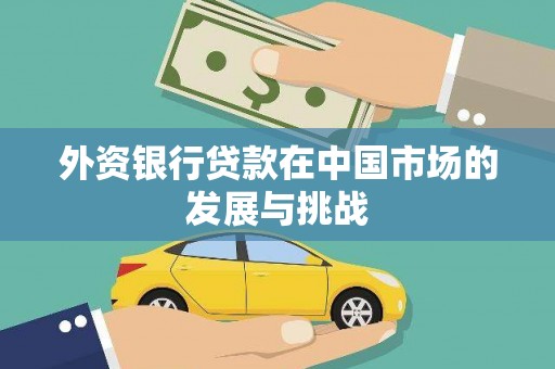 美兰外资银行贷款在中国市场的发展与挑战