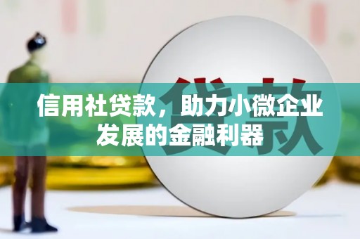 美兰信用社贷款，助力小微企业发展的金融利器