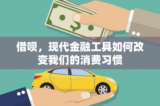 美兰借呗，现代金融工具如何改变我们的消费习惯