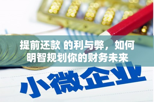 美兰提前还款 的利与弊，如何明智规划你的财务未来