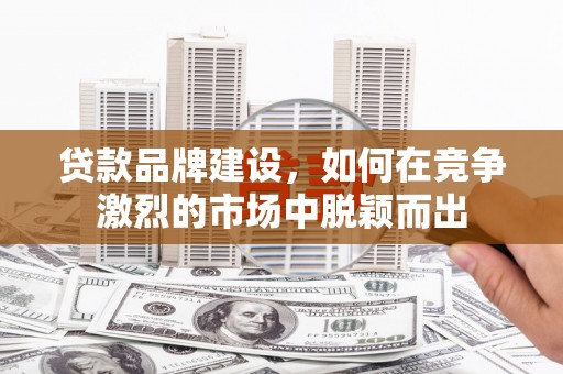 美兰贷款品牌建设，如何在竞争激烈的市场中脱颖而出