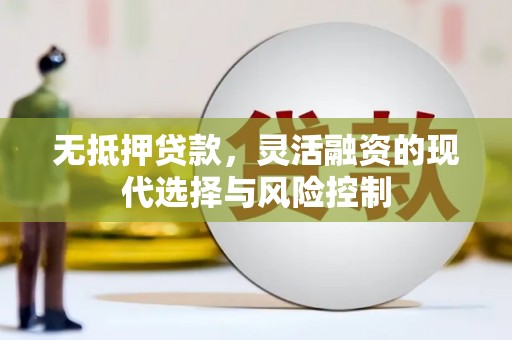 美兰无抵押贷款，灵活融资的现代选择与风险控制