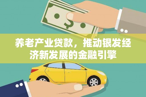 美兰养老产业贷款，推动银发经济新发展的金融引擎
