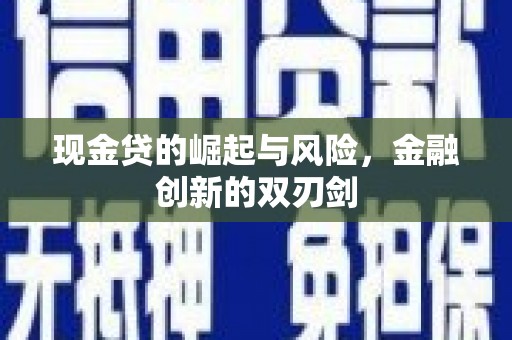 美兰现金贷的崛起与风险，金融创新的双刃剑