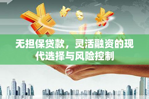 美兰无担保贷款，灵活融资的现代选择与风险控制