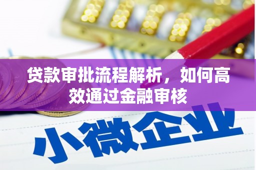 美兰贷款审批流程解析，如何高效通过金融审核