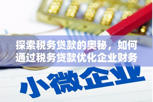 美兰探索税务贷款的奥秘，如何通过税务贷款优化企业财务