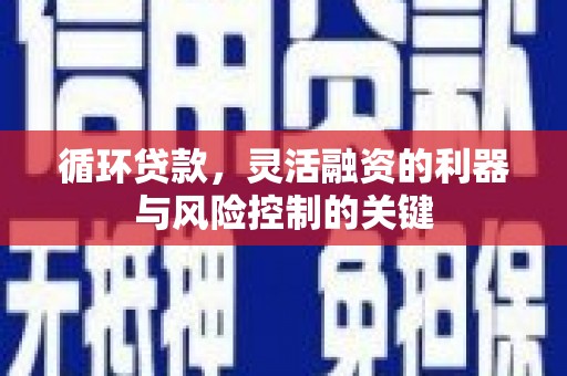 美兰循环贷款，灵活融资的利器与风险控制的关键