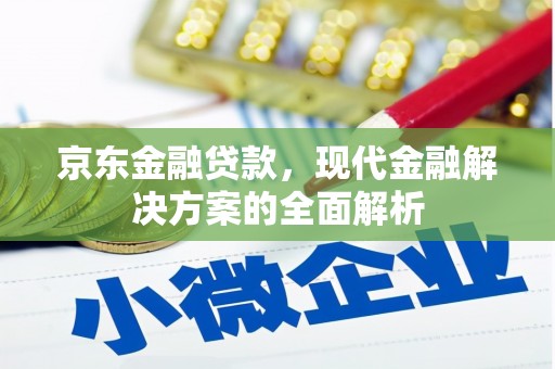 美兰京东金融贷款，现代金融解决方案的全面解析
