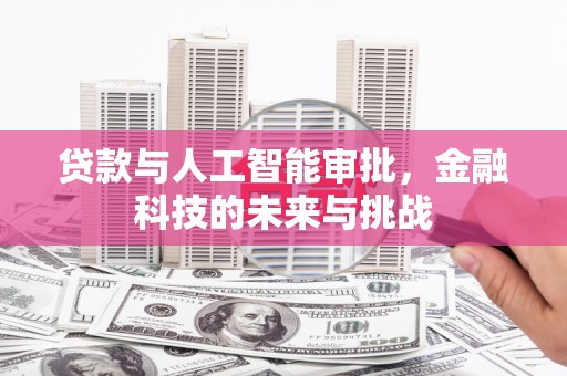 美兰贷款与人工智能审批，金融科技的未来与挑战
